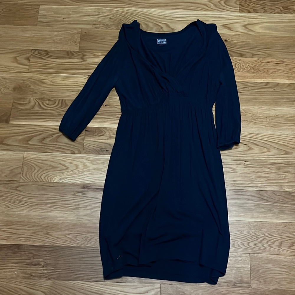 Navy blue dress